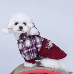 Teddy VIP Pomeranian Small Dog Cashmere Coat | teddy-vip-pomeranian-small-dog-cashmere-coat