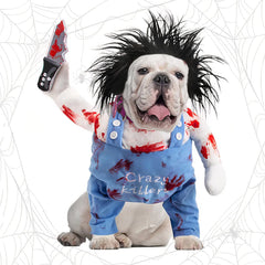 Halloween Horror Pet Costume - Spooky Dog Cosplay