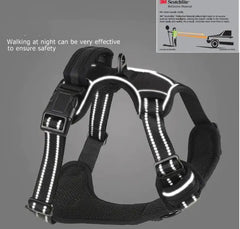 Breathable Reflective No-Pull Pet Harness Vest | pet-harness-vest