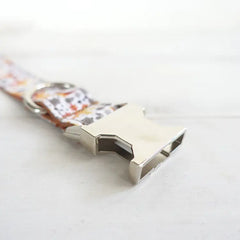Make Your Pet Sparkle with the Golden Christmas Dog Collar from MUTTCO | handmade-golden-christmas-dog-collar-by-muttco