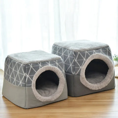 Pet Dog and Cat Bed Villa - Dual Use Space Capsule | pet-dog-and-cat-bed-villa-dual-use-space-capsule