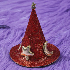 Witch Hat Dog Headdress for Halloween and Christmas