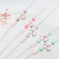 Colorful Pom Pom Cat Teaser Wand with Bell Toy | colorful-pom-pom-cat-teaser-wand-with-bell-toy