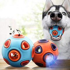 Glow-in-the-Dark Dog Toy Ball for Chewing (Medium/Large) | glow-in-the-dark-dog-toy-ball-for-chewing-medium-large