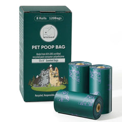 EcoGuard Leakproof Poop Bags 8 Rolls