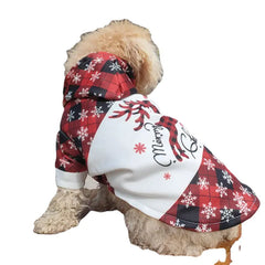 Festive Elk Dog Sweater