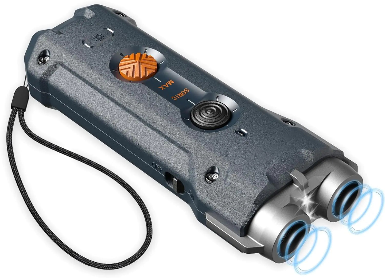 Dog Bark Deterrent Devices Anti Barking Device for Dogs Rechargeable Anti-Bark Dog Training Clicker Powerful Dual Sonic Technology with Flashing Light 35ft Range 2 Light Modes | dog-bark-deterrent-devices-anti-barking-device-for-dogs-rechargeable-anti-bark-dog-training-clicker-powerful-dual-sonic-technology-with-flashing-light-35ft-range-2-light-modes