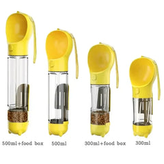 Convenient 3-in-1 Dog Travel Bowl for On-the-Go Pets | 3-in-1-portable-dog-water-bottle-and-food-dispenser