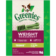 SlimDent Canine Chews TEENIE - 27 oz, 96 Count