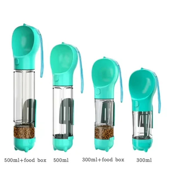 Convenient 3-in-1 Dog Travel Bowl for On-the-Go Pets | 3-in-1-portable-dog-water-bottle-and-food-dispenser