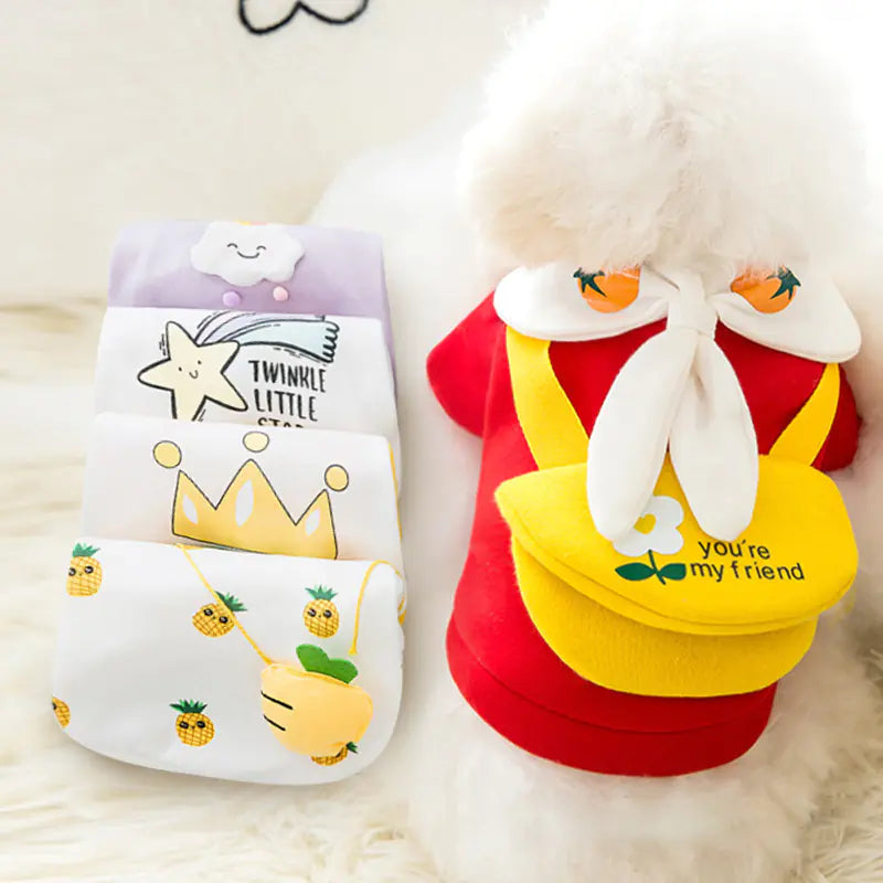 Cute Cartoon Clothes for Autumn/Winter Pet Clothes | cute-cartoon-pet-clothes-for-autumn-and-winter