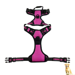 Reflective Nylon Chest and Back Harness for Dogs Adjustable Reflective Dog Harness | reflective-nylon-chest-and-back-harness-for-dogs