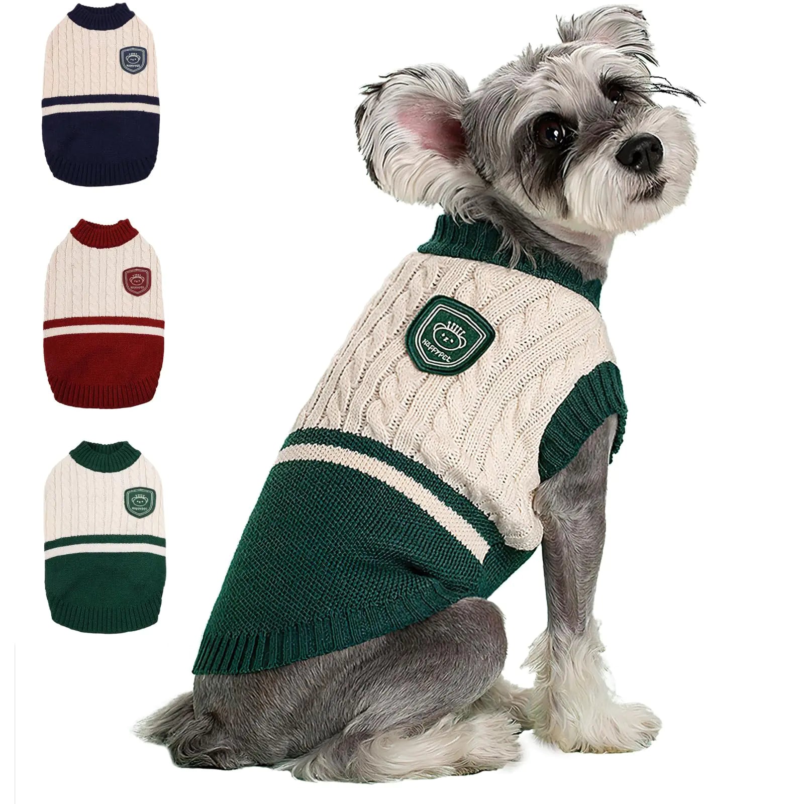 Cozy Knit Dog Sweaters for Holiday Season